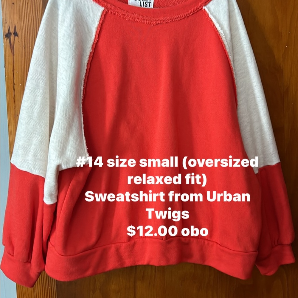 Boutique sweatshirt